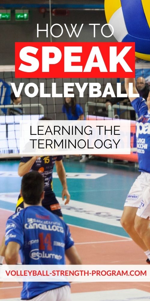 Volleyball Terminologies Terms 