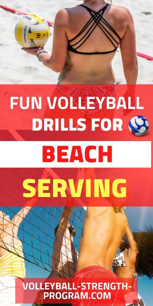 To create a great beach volleyball serve, you need to learn the technique for serving a volleyball and also the important volleyball strategies. Playing volleyball on the beach is much different than playing indoor. A good beach volleyball serve will make it difficult for the opponent to pass and run an effective offense. Beach passing is tough because only 2 players are receiving.