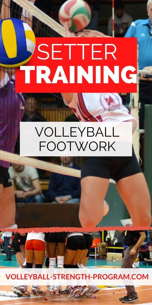 Setter footwork is a critical skill for the setter to learn. Many coaches make the mistake of ignoring how to train the feet. It's critical for the setter to practice the footwork because if the setter is slow getting to the ball then it's going to be really difficult to set the hitter.
