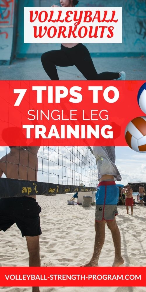 Discover the best exercises for volleyball. Single leg training is important because volleyball is a sport that involves quick feet, change of direction movements, agility, stability, balance, speed, and jumping high. Most moves in volleyball take place on a single foot. So this is how to train for volleyball.