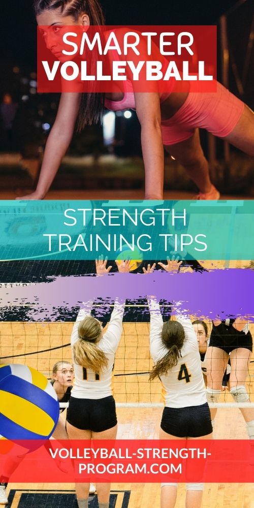 Volleyball strength tips for volleyball players that want an edge over their competition. Learn how to workout and get strong to be successful at volleyball. Get stronger by doing the best volleyball exercises and specific workouts to improve jumping power and speed.