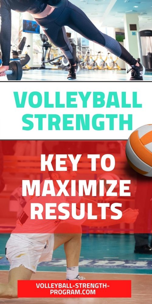 Volleyball strength training tips with the best way to workout for volleyball. Learn how to get maximum results from your volleyball strength workouts. Learn the best tips to get stronger and more explosive during pre-season, in-season, and during the off-season. Endurance for long tournaments. Volleyball conditioning for practices.